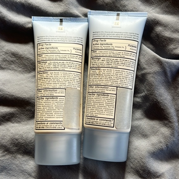 2 Pack Neutrogena Ultra-Sheer Dry Touch Sunscreen SPF 55 - Picture 4 of 6